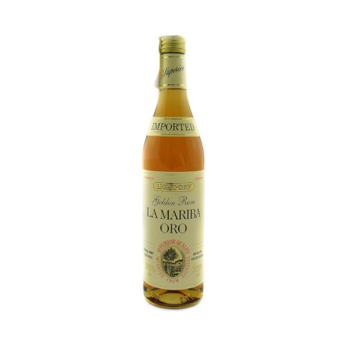 La Mariba "Oro" Gold Rum - La Mariba Rum Oro 70cl.jpg