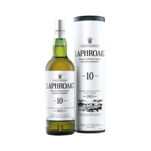 Laphroaig 10 years - Laphroaig Whisky 10 Years 70 cl.jpg